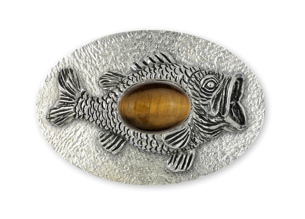 Wide Mouth Bass Charms Wide Mouth Bass Belt Buckle Sterling Silver Wide Mouth Bass Jewelry Wide Mouth Bass jewelry