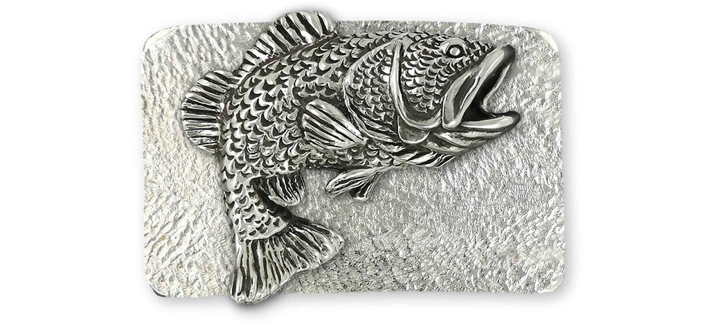 Wide Mouth Bass Charms Wide Mouth Bass Belt Buckle Sterling Silver Wide Mouth Bass Jewelry Wide Mouth Bass jewelry