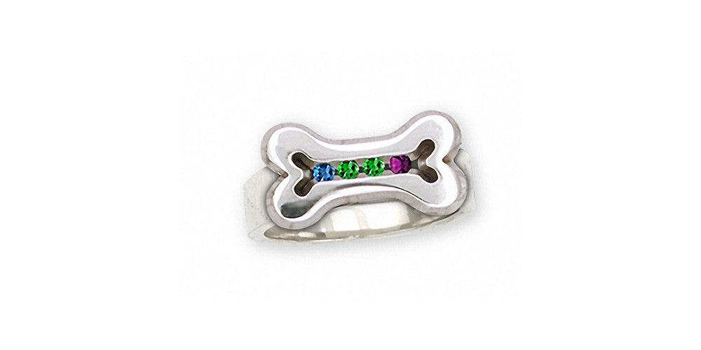 Dog Bone Charms Dog Bone Ring Sterling Silver Dog Jewelry Dog Bone jewelry