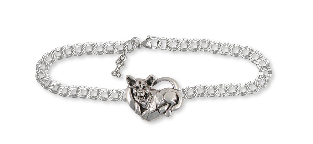 Australian Cattle Dog  Charms Australian Cattle Dog  Bracelet Sterling Silver Dog Jewelry Australian Cattle Dog  jewelry