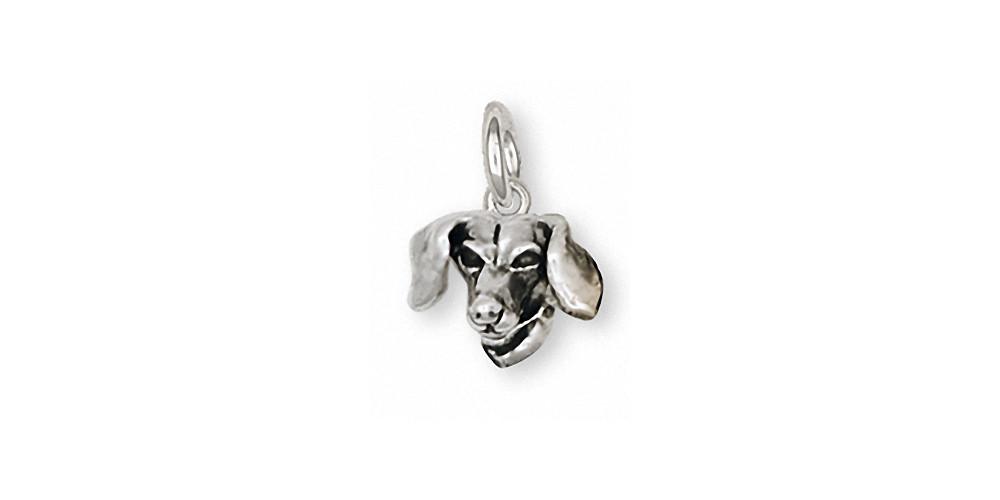 Dachshund Charms Dachshund Charm Sterling Silver Dog Jewelry Dachshund jewelry