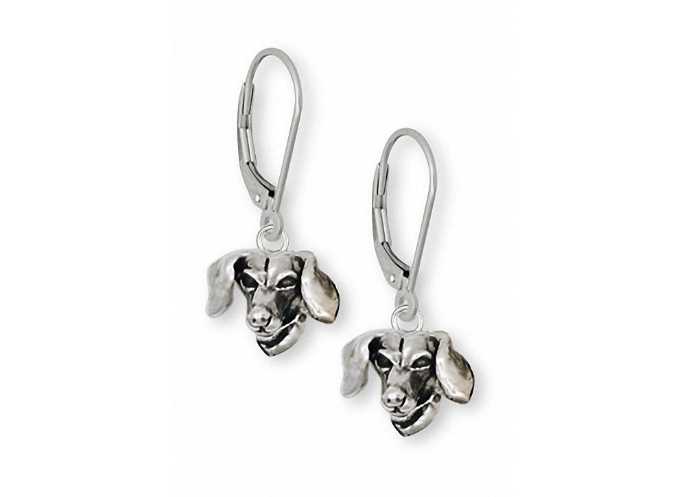 Dachshund Charms Dachshund Earrings Sterling Silver Dog Jewelry Dachshund jewelry