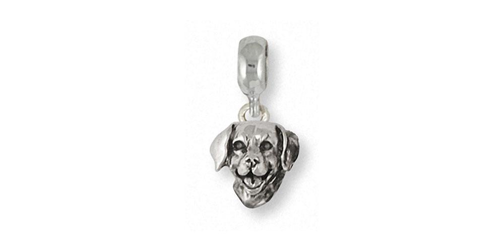 Labrador Retriever Charms Labrador Retriever Charm Slide Sterling Silver Dog Jewelry Labrador Retriever jewelry