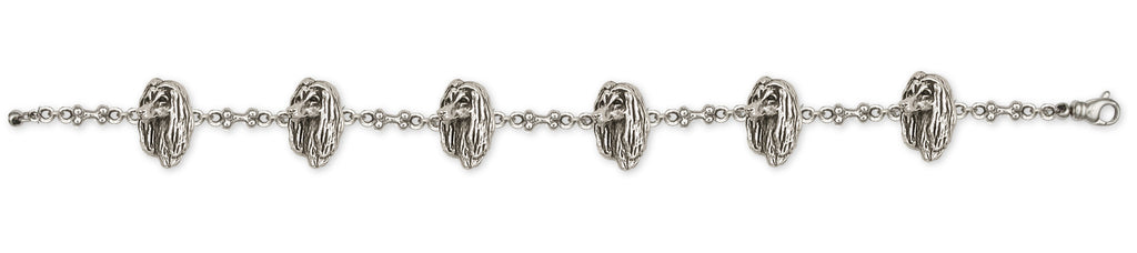 Afghan Hound Charms Afghan Hound Bracelet Sterling Silver Dog Jewelry Afghan Hound jewelry