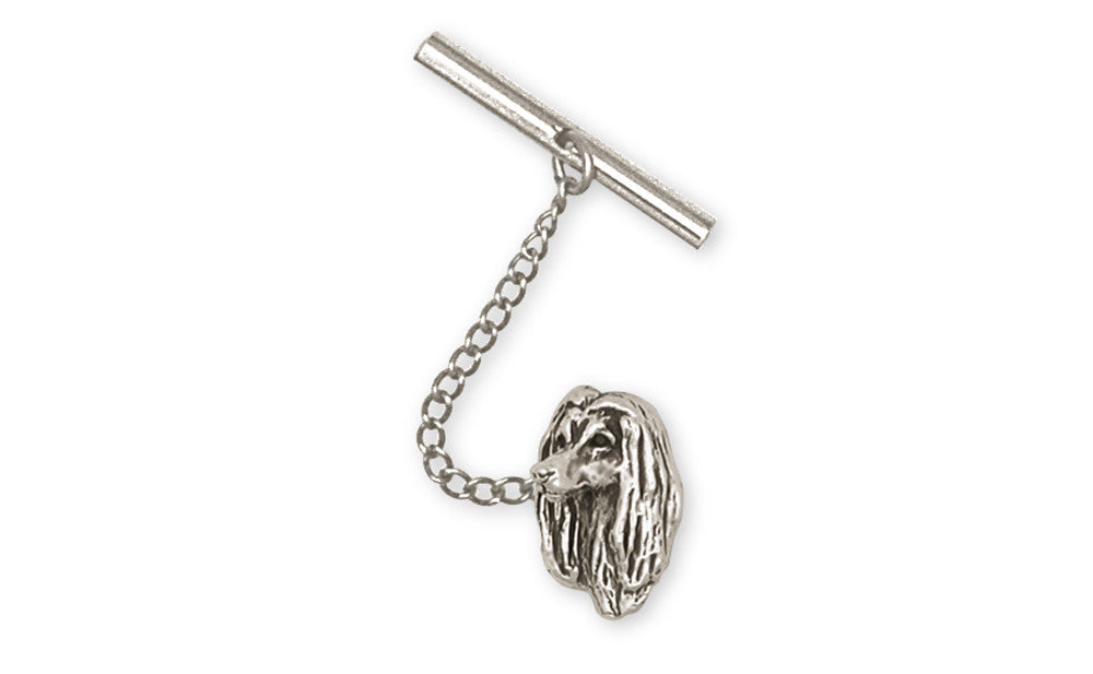 Afghan Hound Charms Afghan Hound Tie Tack Sterling Silver Dog Jewelry Afghan Hound jewelry