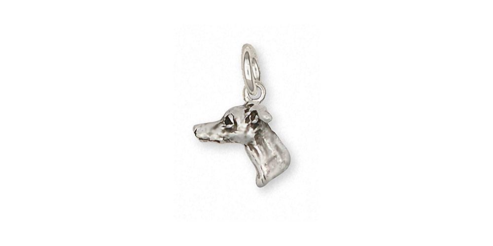 Italian Greyhound Charms Italian Greyhound Charm Sterling Silver Dog Jewelry Italian Greyhound jewelry
