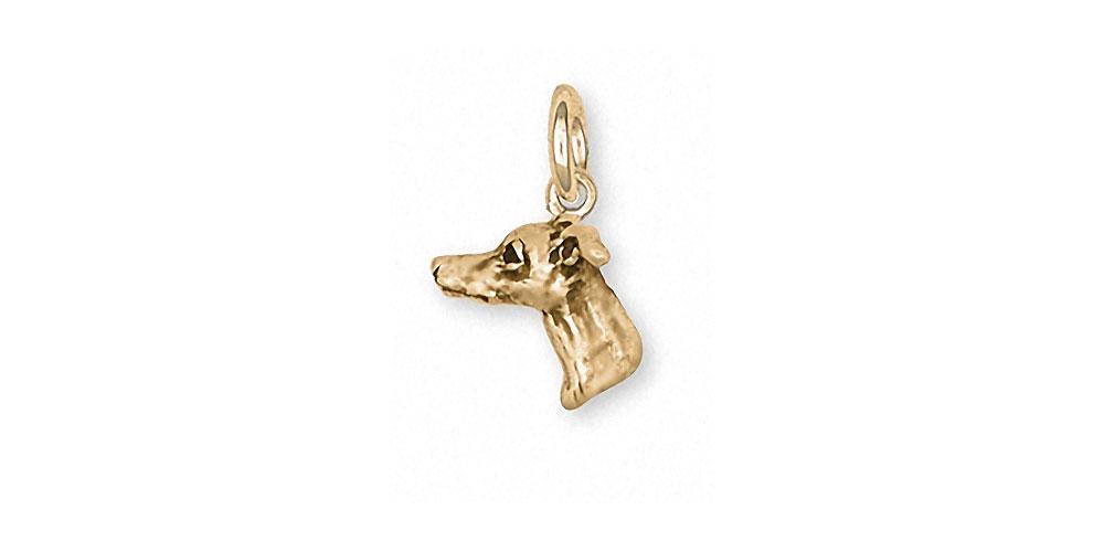 Italian Greyhound Charms Italian Greyhound Charm 14k Gold Dog Jewelry Italian Greyhound jewelry
