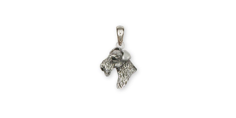 Welsh Terrier Charms Welsh Terrier Pendant Sterling Silver Dog Jewelry Welsh Terrier jewelry