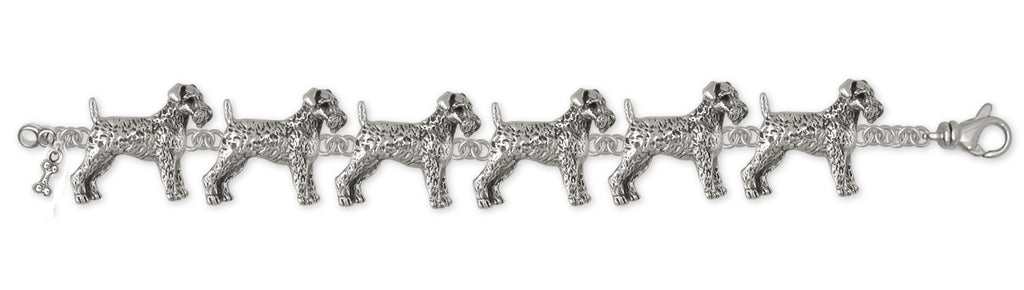Welsh Terrier Charms Welsh Terrier Bracelet Sterling Silver Dog Jewelry Welsh Terrier jewelry