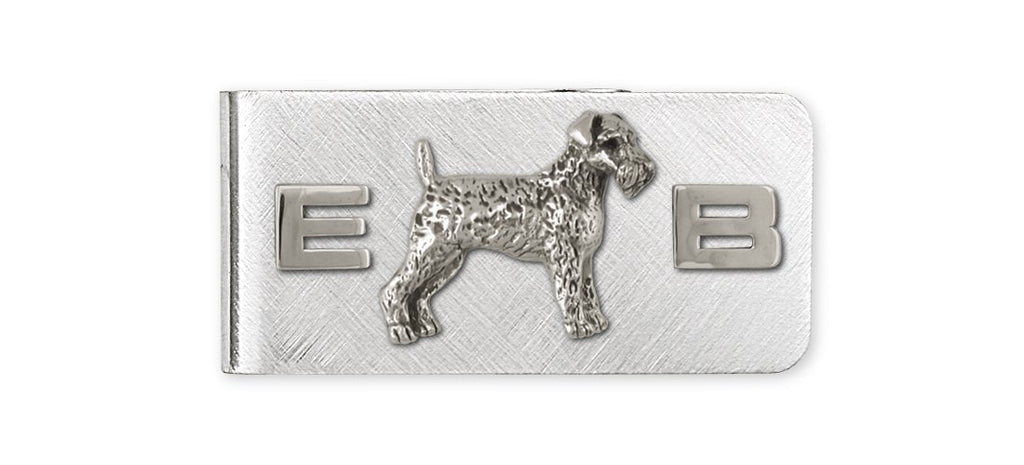 Welsh Terrier Charms Welsh Terrier Money Clip Sterling Silver Dog Jewelry Welsh Terrier jewelry