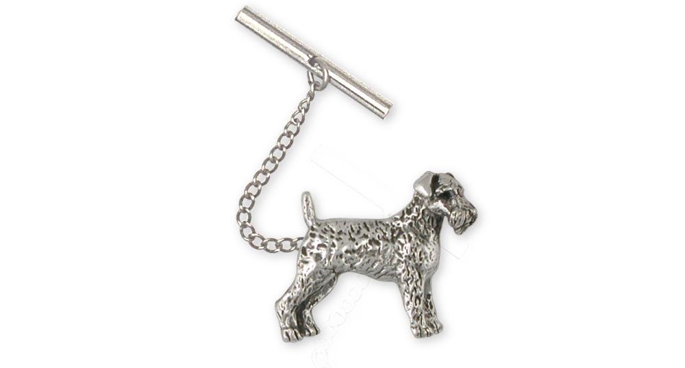 Welsh Terrier Charms Welsh Terrier Tie Tack Sterling Silver Dog Jewelry Welsh Terrier jewelry