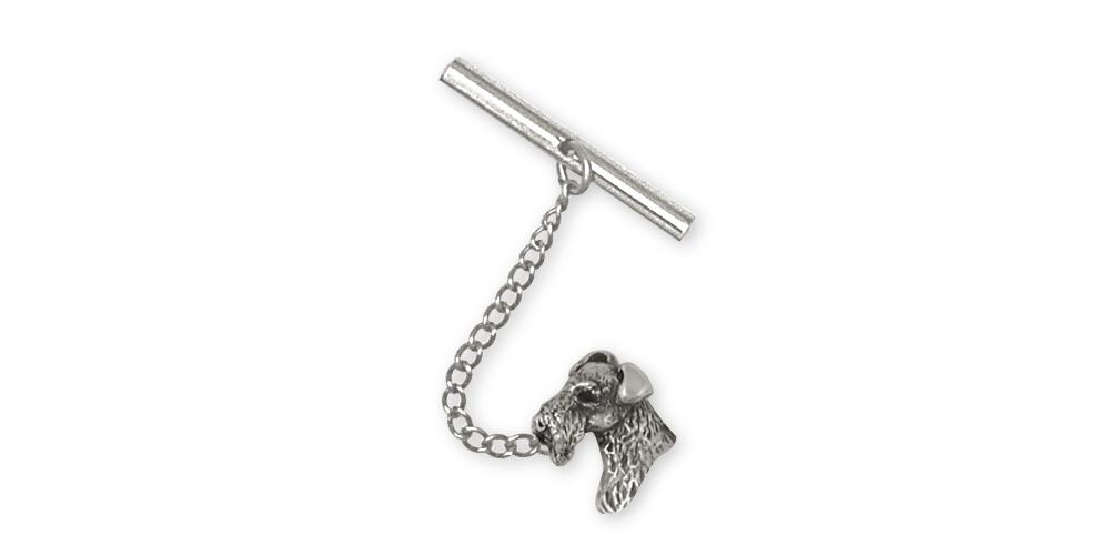 Welsh Terrier Charms Welsh Terrier Tie Tack Sterling Silver Dog Jewelry Welsh Terrier jewelry