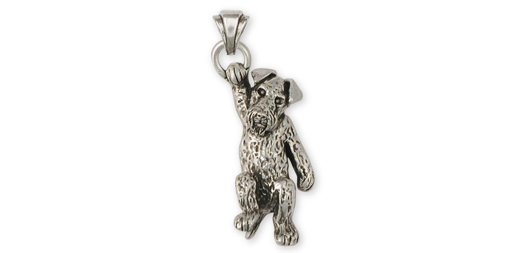 Welsh Terrier Charms Welsh Terrier Pendant Sterling Silver Dog Jewelry Welsh Terrier jewelry