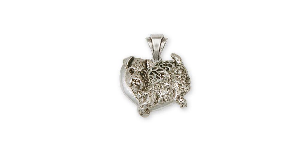 Welsh Terrier Charms Welsh Terrier Pendant Sterling Silver Dog Jewelry Welsh Terrier jewelry