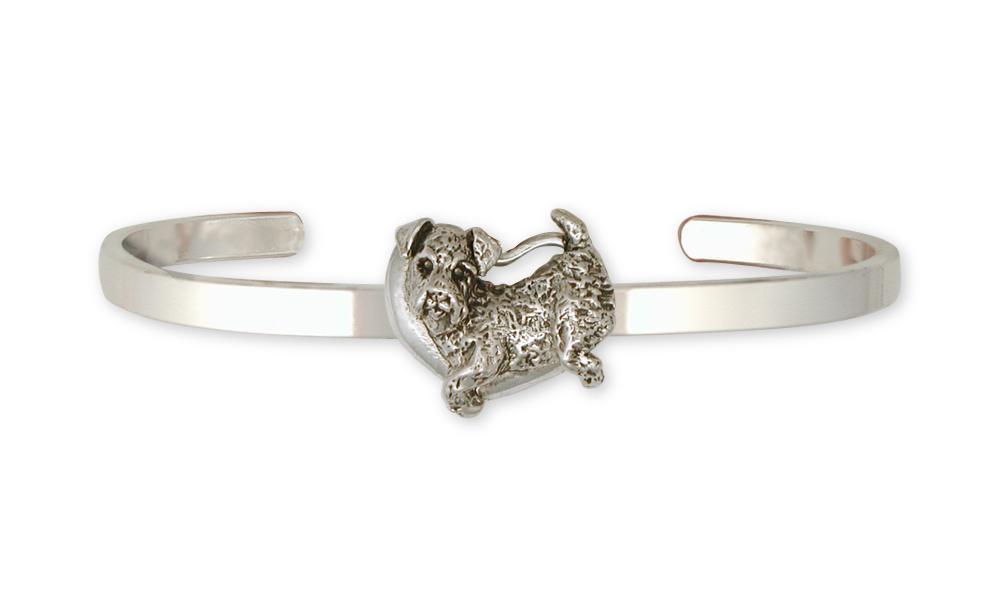 Welsh Terrier Charms Welsh Terrier Bracelet Sterling Silver Dog Jewelry Welsh Terrier jewelry