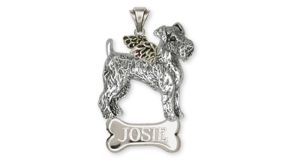 Welsh Terrier Charms Welsh Terrier Pendant Sterling Silver Dog Jewelry Welsh Terrier jewelry