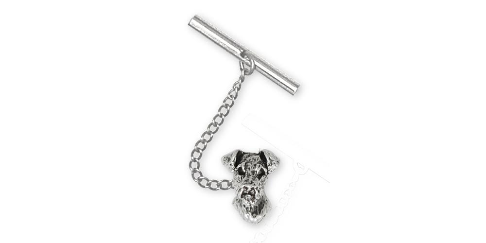 Welsh Terrier Charms Welsh Terrier Tie Tack Sterling Silver Dog Jewelry Welsh Terrier jewelry