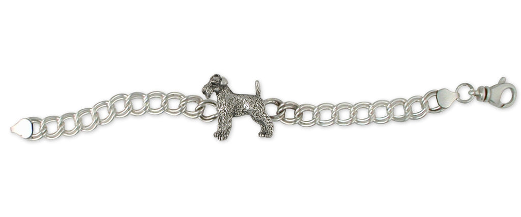 Welsh Terrier Charms Welsh Terrier Bracelet Sterling Silver Dog Jewelry Welsh Terrier jewelry