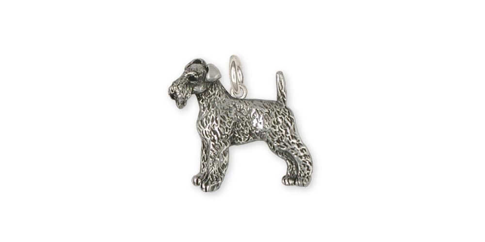 Welsh Terrier Charms Welsh Terrier Charm Sterling Silver Dog Jewelry Welsh Terrier jewelry