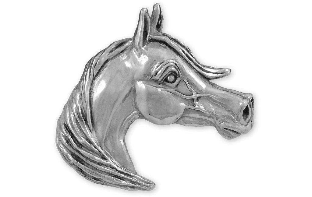 Arabian Horse Charms Arabian Horse Brooch Pin Sterling Silver Arabian Horse Jewelry Arabian Horse jewelry