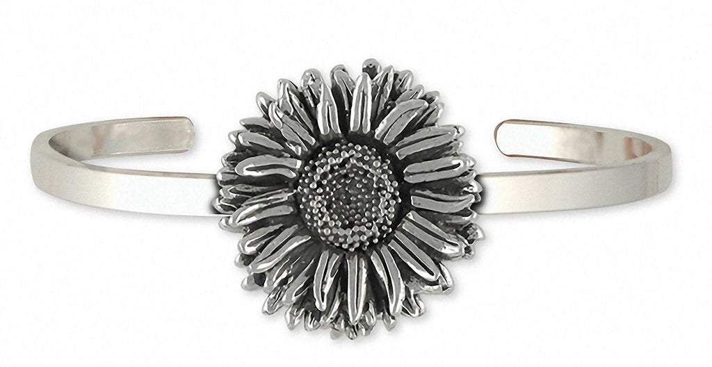 Aster Charms Aster Bracelet Sterling Silver Flower Jewelry Aster jewelry