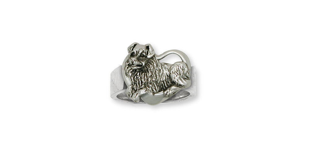 Australian Shepherd Charms Australian Shepherd Ring Sterling Silver Dog Jewelry Australian Shepherd jewelry
