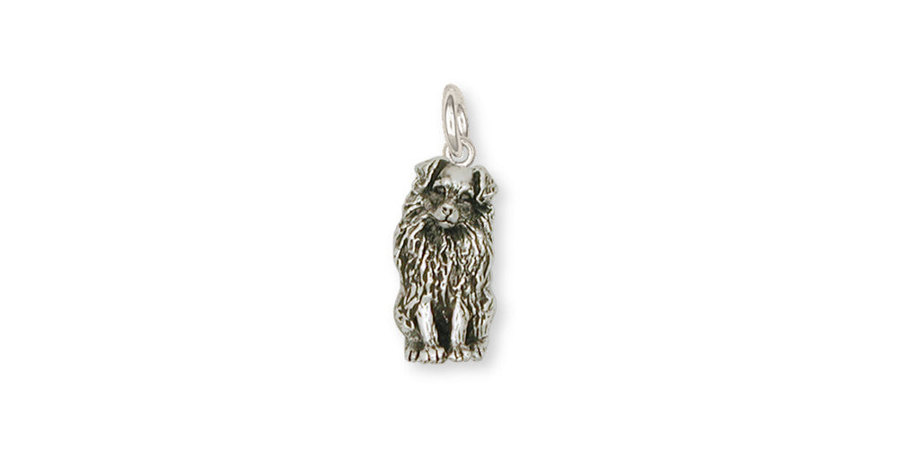 Australian Shepherd Charms Australian Shepherd Charm Sterling Silver Dog Jewelry Australian Shepherd jewelry