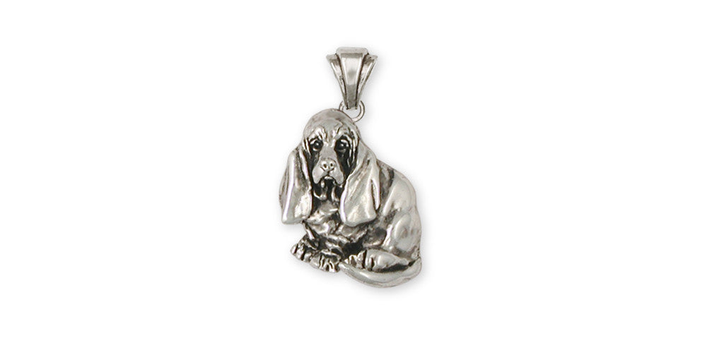 Basset Hound Charms Basset Hound Pendant Sterling Silver Dog Jewelry Basset Hound jewelry