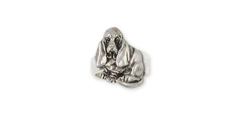 Basset Hound Charms Basset Hound Ring Sterling Silver Dog Jewelry Basset Hound jewelry