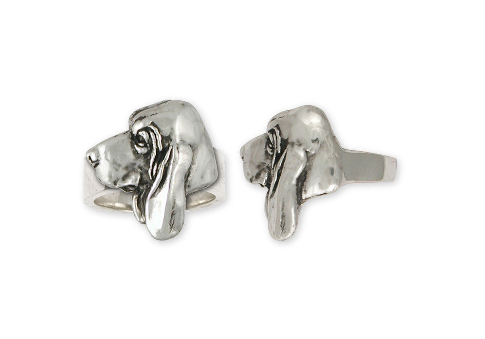 Basset Hound Charms Basset Hound Ring Sterling Silver Dog Jewelry Basset Hound jewelry