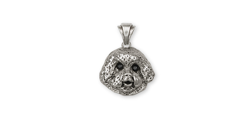 Bichon Frise Charms Bichon Frise Pendant Sterling Silver Dog Jewelry Bichon Frise jewelry