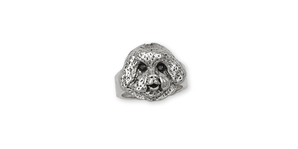 Bichon Frise Charms Bichon Frise Ring Sterling Silver Dog Jewelry Bichon Frise jewelry