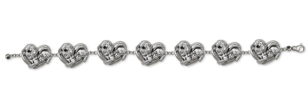 Bichon Frise Charms Bichon Frise Bracelet Sterling Silver Dog Jewelry Bichon Frise jewelry