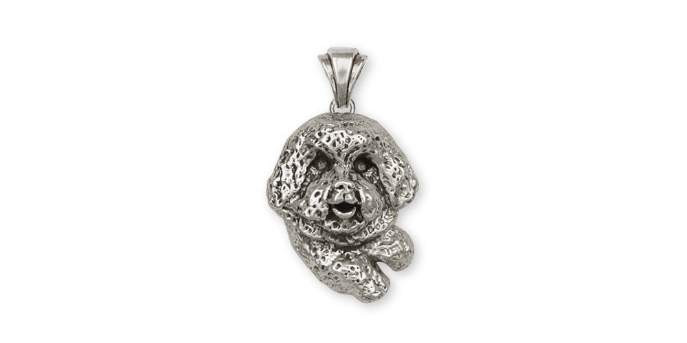 Bichon Frise Charms Bichon Frise Pendant Sterling Silver Dog Jewelry Bichon Frise jewelry