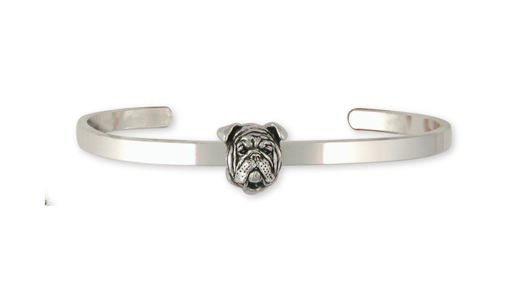 Bulldog Charms Bulldog Bracelet Sterling Silver Dog Jewelry Bulldog jewelry