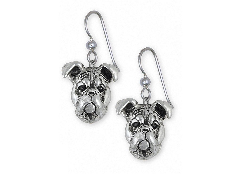 Boxer Charms Boxer Earrings Sterling Silver Boxer Jewelry Boxer jewelry