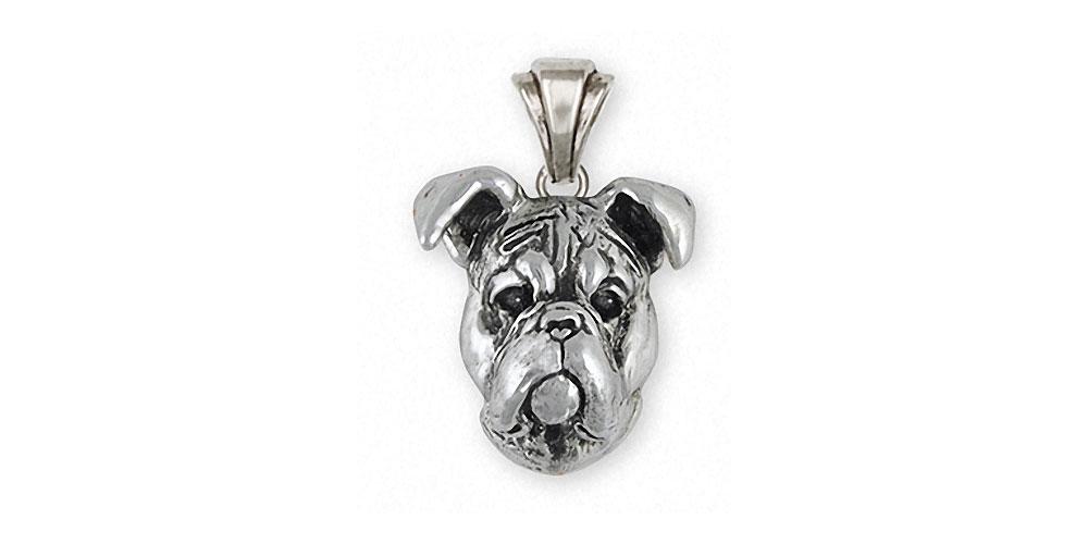 Boxer Charms Boxer Pendant Sterling Silver Boxer Jewelry Boxer jewelry