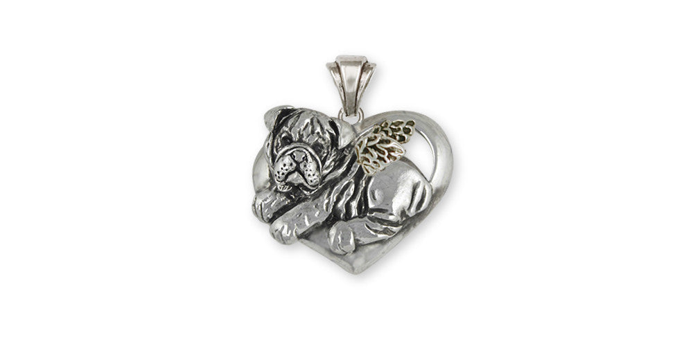 Bulldog Charms Bulldog Pendant Sterling Silver Dog Jewelry Bulldog jewelry