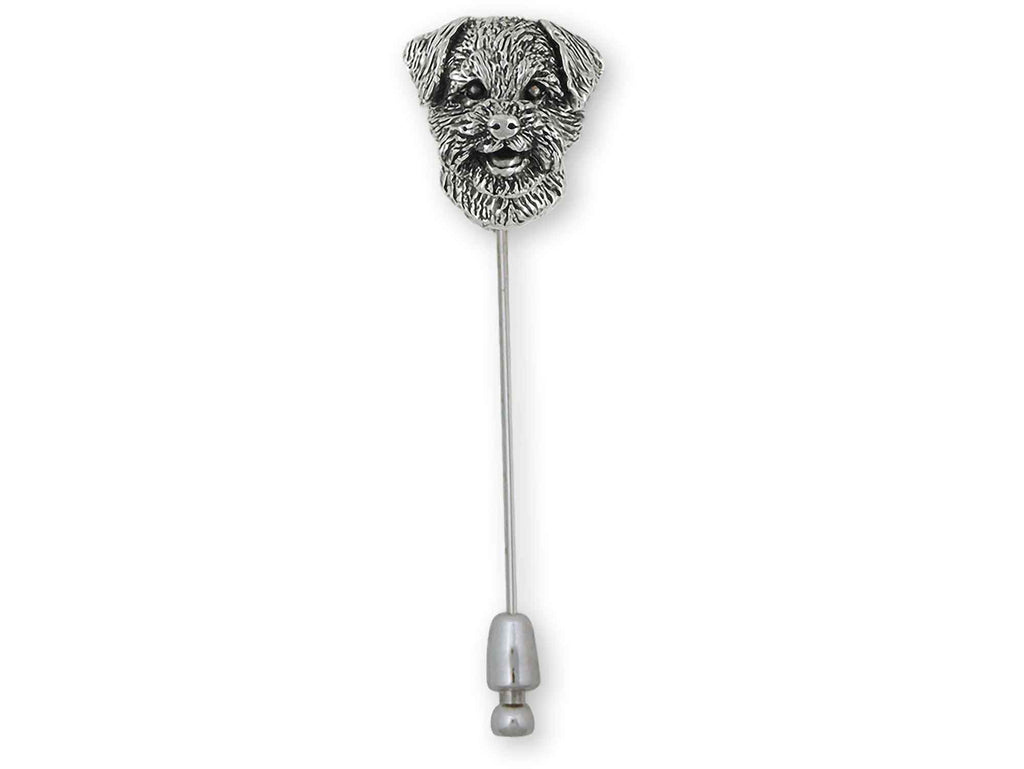 Border Terrier Charms Border Terrier Brooch Pin Sterling Silver Border Terrier Jewelry Border Terrier jewelry