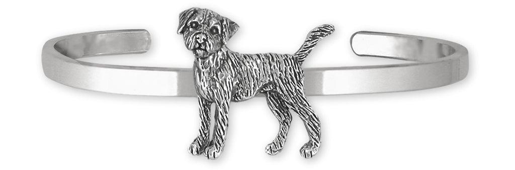 Border Terrier Charms Border Terrier Bracelet Sterling Silver Border Terrier Jewelry Border Terrier jewelry