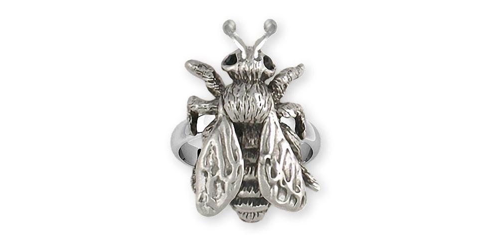Honey Bee Charms Honey Bee Ring Sterling Silver Honeybee Jewelry Honey Bee jewelry