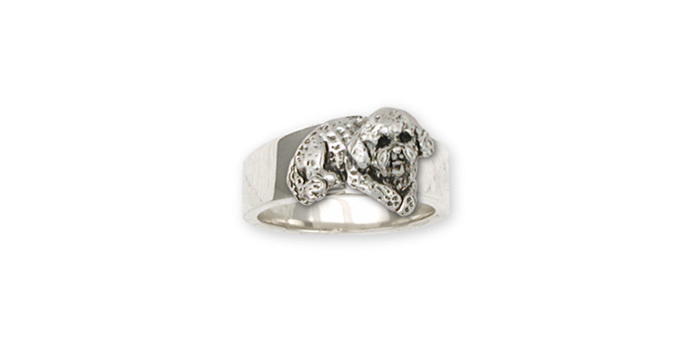 Bichon Frise Charms Bichon Frise Ring Sterling Silver Dog Jewelry Bichon Frise jewelry