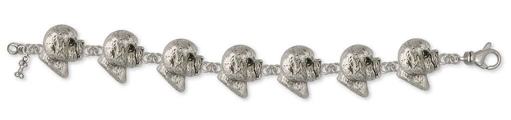Bichon Frise Charms Bichon Frise Bracelet Sterling Silver Dog Jewelry Bichon Frise jewelry