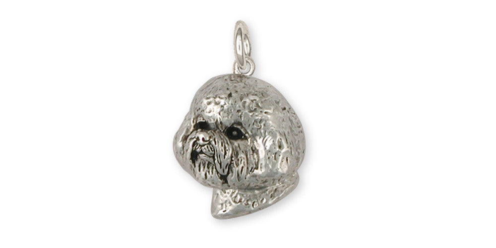 Bichon Frise Charms Bichon Frise Charm Sterling Silver Dog Jewelry Bichon Frise jewelry