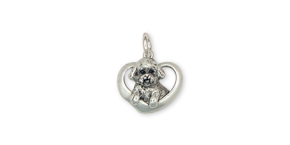 Bichon Frise Charms Bichon Frise Charm Sterling Silver Dog Jewelry Bichon Frise jewelry