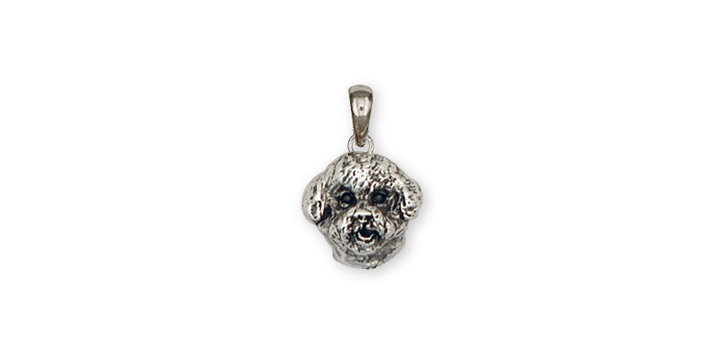 Bichon Frise Charms Bichon Frise Pendant Sterling Silver Dog Jewelry Bichon Frise jewelry