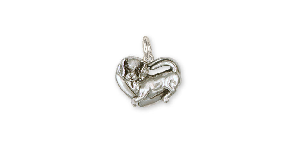 Beagle Charms Beagle Charm Sterling Silver Dog Jewelry Beagle jewelry