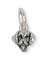 Beagle Dog Charm Jewelry Handmade Sterling Silver  BG13-C