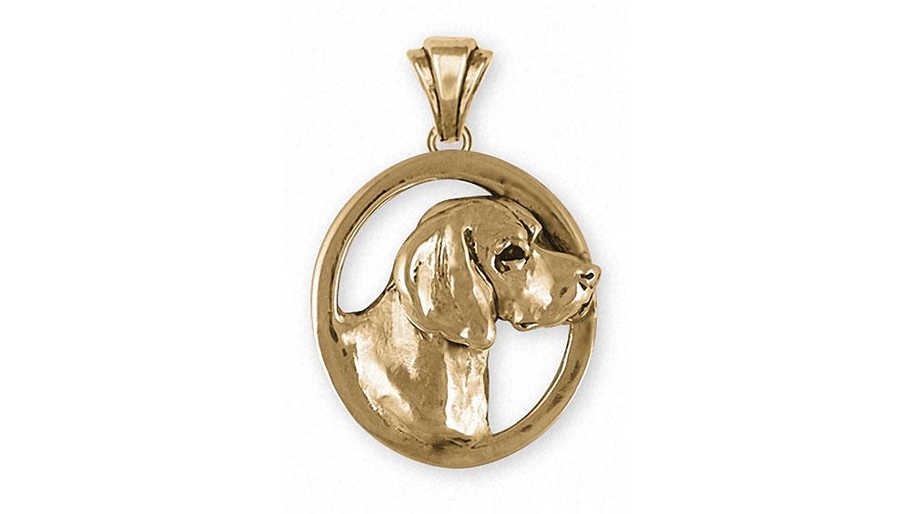 Beagle Charms Beagle Pendant 14k Gold Dog Jewelry Beagle jewelry