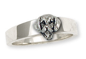 Beagle Dog Ring Jewelry Handmade Sterling Silver  BG13-R